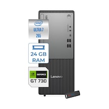 Lenovo ThinkCentre Neo 50T Gen 6 13BD007WTR25F08 Ultra 7 265 24 GB 1 TB SSD GT730 Free Dos Masaüstü Bilgisayar + USB Bellek