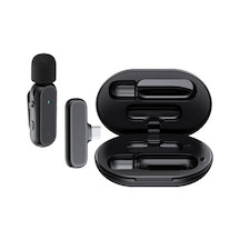 Vkemall K60 Kablosuz Mikrofon Seti - Şarj Kutusu Dahil, Canlı Yayın Ve Video Kaydı İçin Profesyonel Çözüm