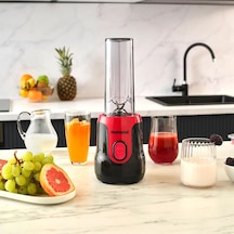 Mixfresh 7026h Kişisel Smoothie Blender Siyah Kırmızı Belirtilmemiş