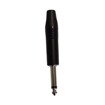 6.35 Mm Mono Çivi Jak Lehim Tipi Profesyonel Enstrüman Gitar Amfi Mikser Ses Kablosu Giriş Fişi