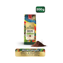Jacobs Origins Brazil Ve Colombia Filtre Kahve 200 Gr JACOBS.024