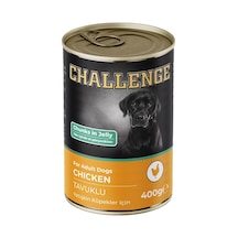 Challenge Tavuklu Yetişkin Köpek Konservesi 400 Gr