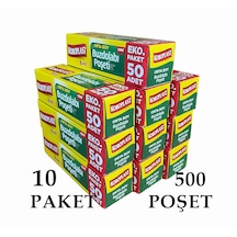 Koroplast Orta Boy Buzdolabı Poşeti 10 x 50'li