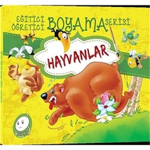 Eğitici Öğretici Boyama Serisi - Hayvanlar