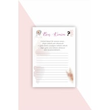 8 Adet Nedimelere Ben Kimim Oyun Ve Eğlence Kartı Seti - Bride