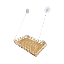 Homyl Kedi Pencere Hamak, 4 Vantuzlu Tüneği, Salon Montajlı