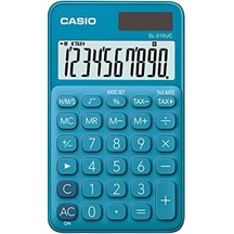 Casio Sl-310uc-bu Cep Tipi 10 Hane Mavi Hesap Makinesi Beyaz