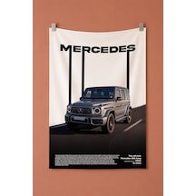 Mercedes G63 Dekoratif Duvar Örtüsü Duvar Halısı Reaste