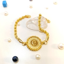 Çeyrekli Altınlı Dorika Toplu Bileklik Altın Hd Videolu