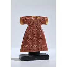 Kaftan Heykeli Bordo