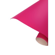 Mat Pembe Renk Dayanıklı Araç Motor Mobilya Folyosu 126x30cm