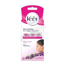 4 Adet Veet Yüz Ağda Bandı 20 Li