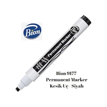 Bion 9177 Permanent Marker Kesik Uç – Siyah