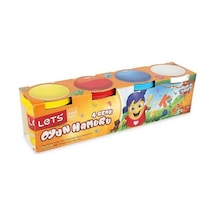 Lets Oyun Hamuru 4 Renk 440 Gr L-8440 Çok Renkli