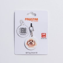 Poodle Köpek Desenli Qr Tag Evcil Hayvan Künyesi İsimlik Pet Tag Köpek Künyesi Kedi Künyesi Qr Kodlu Künye Diğer