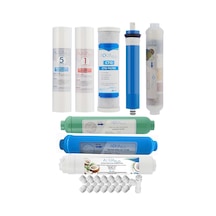 Açık Kasa Su Arıtma Cihazı 12 Filtre Seti Standart Membran Set