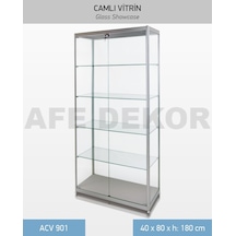 Aferafsistemleri Camlı Vitrin-Camlı Dolap - Koleksiyon Vitrini Maket Araba Vitrini