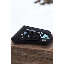 Hubrendy Kargo İnterkom Intercom Kask Kulaklık Bt22 Bluetooth Motosiklet Kulaklık 5.0 Bluetooth