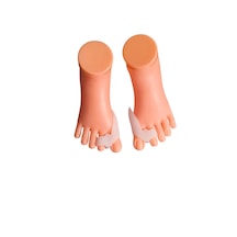 Mey İthalat Baş Parmak Bunyon Silikonu Parmak Arası Destek Medikal Silikon Ağrı Azaltmaya Yardımcı