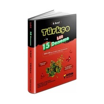 8.Sınıf Lgs Türkçe 15 Deneme Aydın Yayınları