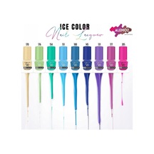 Lexroo Ice Color Nail Lacquer No: 145 - Parlak Bitişli Mini Oje 6 Ml