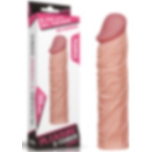 Red Fox Add 2&quot Pleasure X Tender Penis Sleeve Flesh
