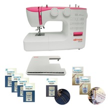 Elmas 990P Dikiş Makinesi Pembe + İğne Seti