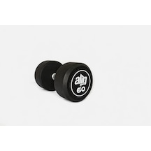 Alin Sport 60 Kg Kauçuk Kaplı Profesyonel Olimpik Dumbbell Dambıl Sarı Alin