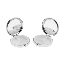 Suntek 2 Parça Vitamin Tıbbı Tablet Kutusu Hap Saklama Diğer