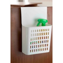 Asılabilir Dolap Düzenleyici Sepet Gnd-545-2 Plastik Beyaz Diğer