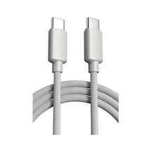 100w Örgülü Type C To Type C Spk-10 1mt Data Ve Şarj Kablosu Diğer