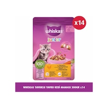 Whiskas Junior Tavuklu Yavru Kedi Maması 300 G X 14