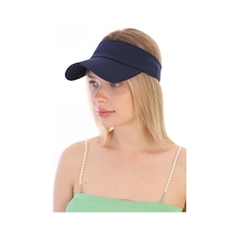 Uv Koruyuculu Unisex Siperlikli Lacivert Şapka Lacivert
