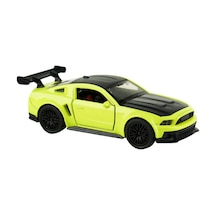 Die Cast Metal Çek Bırak Yeşil Spor Araba