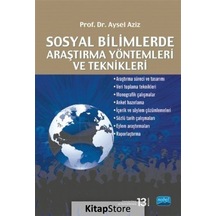 Sosyal Bilimlerde Araştırma Yöntemleri ve Teknikleri / Prof. D