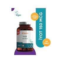 Vitago Premium 150 Mcg İyot İçeren Takviye Edici Gıda 120 Tablet