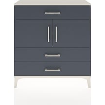 Arges Şifonyer 2 Raflı 3 Çekmeceli 2 Kapaklı 88x30x96 Aytaşı-... Aytaşı