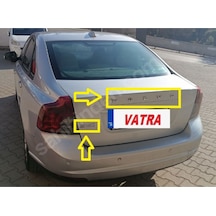 S40 2.0d Dynamic 2010 Uyumlu Volvo Ve S40 Bagaj Yazısı Seti