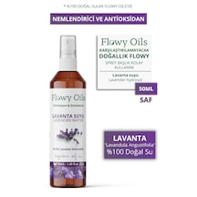 Flowy Oils Lavanta Nemlendirici ve Antioksidan Hidrosol Suyu 50 ML