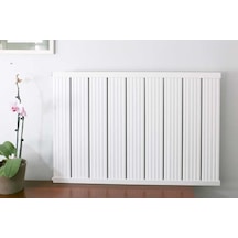 Alüminyum Panel Radyatör Ekol 600 X 800 Ral 9010 Kırık Beyaz