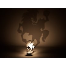 Cadılar Bayramı Minik Led Mumluk 12cm Şovalye