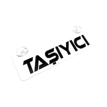 Taşıyıcı Yazılı Sök Tak Dekor Plaka