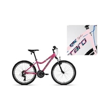 Carraro Speed 242 Kadın Dağ Bisikleti 360h V 24 Jant 21 Vites Toz Pembe Mavi Fuşya Turkuaz Siyah Çok Renkli