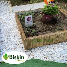 Natural 25cm X 500cm Bambu Kamış Hasır Çit Dekoratif Bahçe Balkon Ve Duvar Çiti Reed Fence