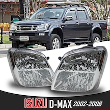 Isuzu D-max D Max Sağ Sol Ön Far Takımı 2002-2006