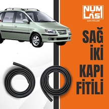 Hyundai Matrix 2001-2005 Sağ Ön Ve Arka Kapı Fitili-a Kalite-numlas-nm6293