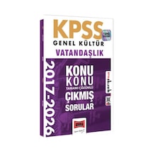 Yargı Yayınları 2027 Kpss Genel Kültür Vatandaşlık Konu Konu Tamamı Çözümlü 10 Yıl Çıkmış Sorular-169996