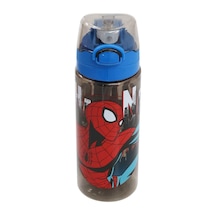 Spiderman Matara 500 Ml Mavi Renk 1 Adet Erkek Çocuk Örümcek Adam Lisanslı Suluk Okul Matarası Öğrenci Suluğu Mavi