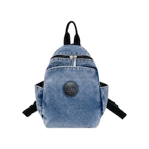 Arion Xy-628 Denim Kot Omuz Ve Sırt Çantası Mavi