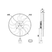 Nrf 47926 Fan Motoru 250w 392mm Ameo 17 Polo 10 A1 11 18 Ibıza 13 17 Toledo 13 Fabıa 11 Rapıd 13